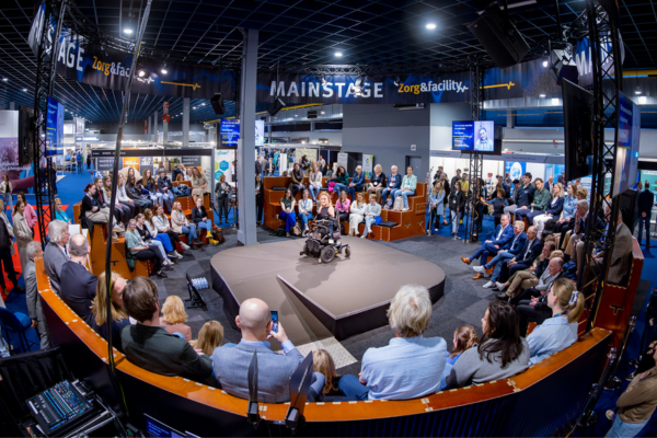 Facility Mainstage op vakbeurs Zorg & facility.